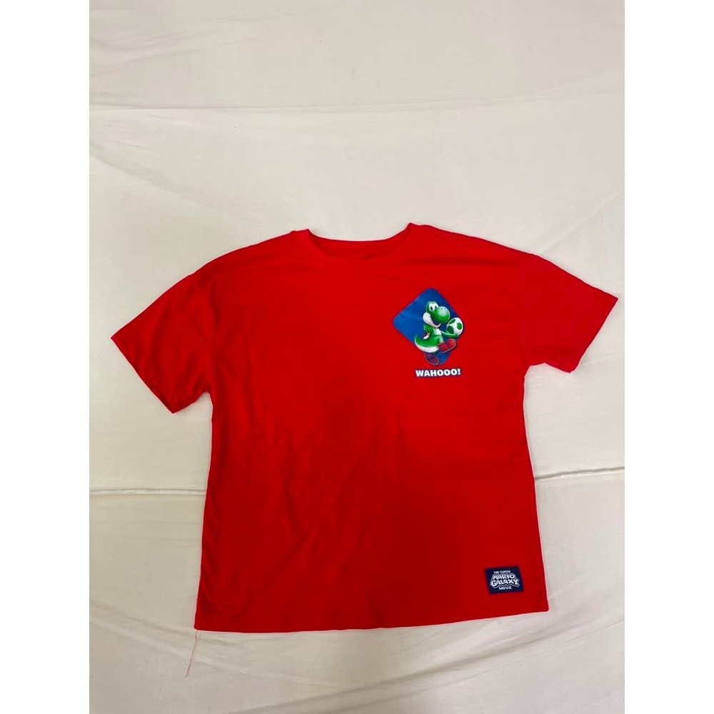 Nintendo The Super Mario Galaxy Movie Red Graphic‎ T-Shirt Kids Medium